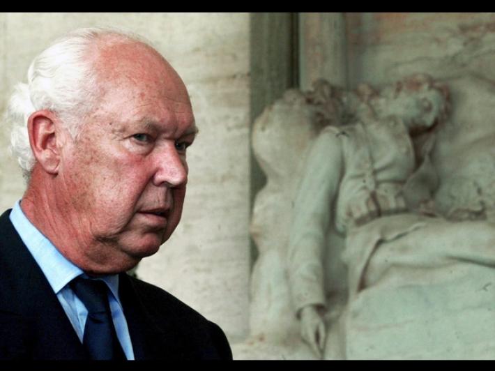 I funerali di Vittorio Emanuele a Superga, dove sar&agrave; sepolto  nella cripta dei re