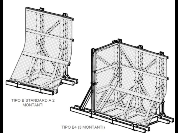 Garisenda, inizia il montaggio delle reti paramassi