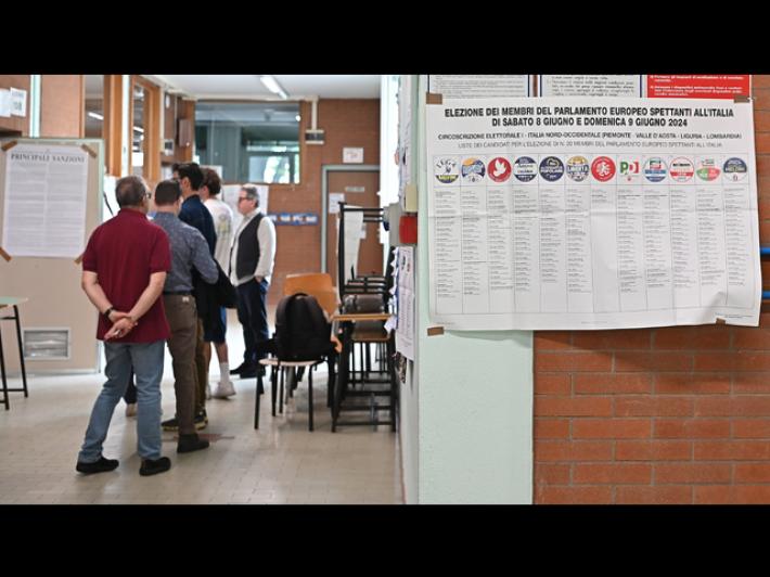 Europee: primi dati Viminale, affluenza alle 23 &egrave; del 14,07%