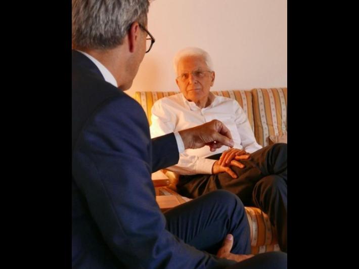 Il presidente Mattarella incontra il governatore altoatesino