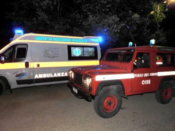 Fuoristrada precipita da sentiero montano a Scanno, un morto