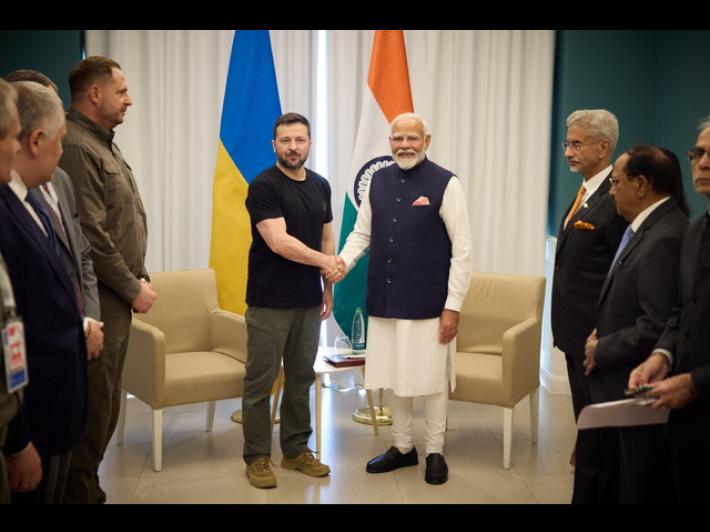 Media, il premier indiano Modi &egrave; arrivato a Kiev