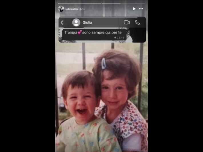 Elena Cecchettin posta whatsapp di Giulia, 'sono sempre qui'