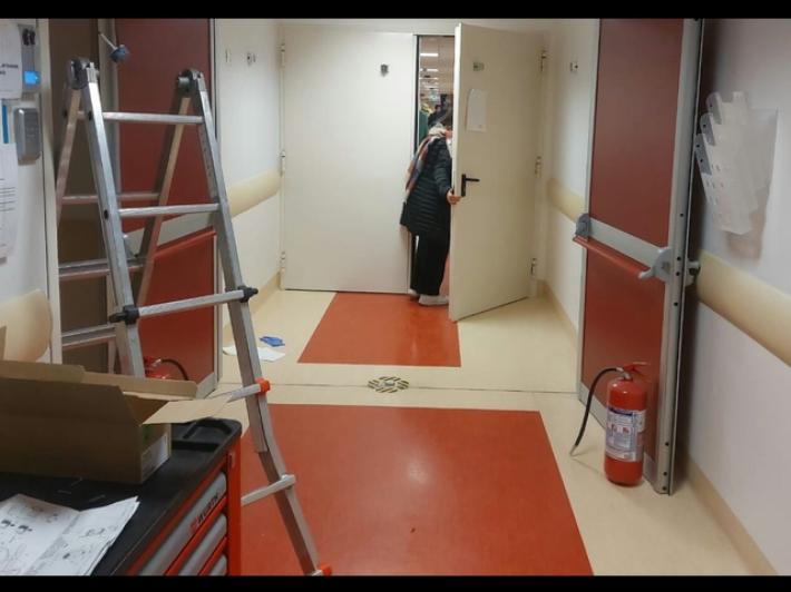 Incendio in ospedale, le fiamme dalla sigaretta di una paziente