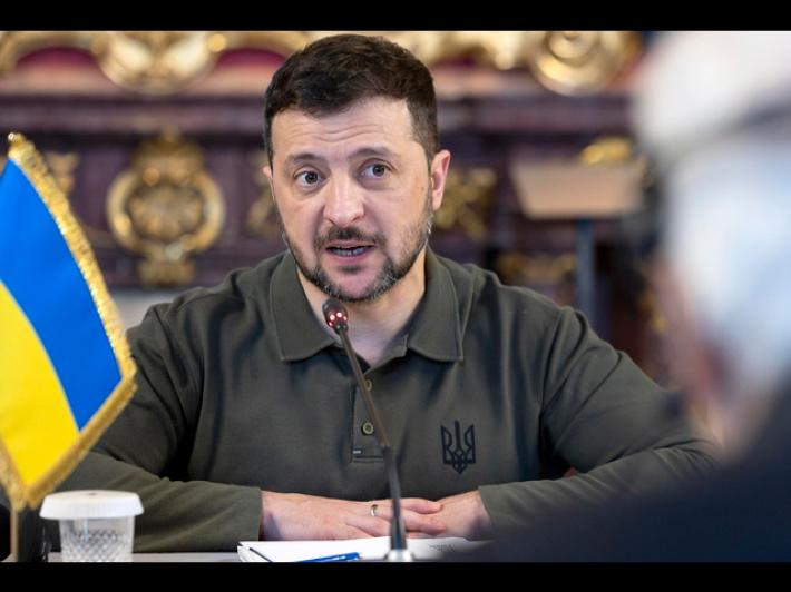 Zelensky, 'grato all'Italia per tutto il suo sostegno'