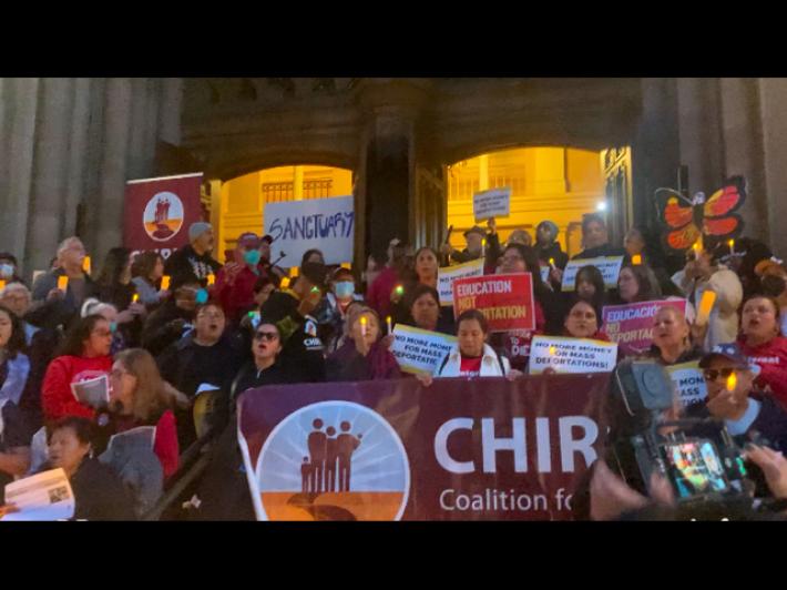 Attivisti Los Angeles al lavoro per i migranti nell'era Trump