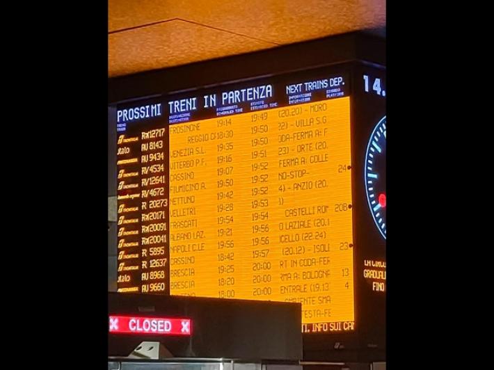 Esposto Fs su presunti sabotaggi,indaga antiterrosimo Roma