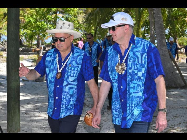 Le Isole Cook firmano una partnership strategica con la Cina