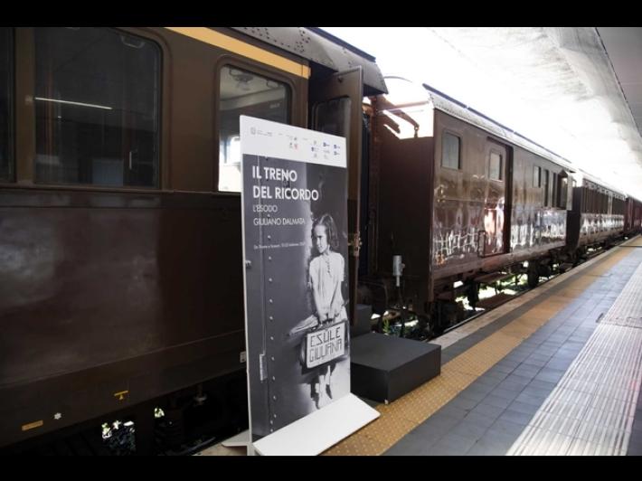 Il Treno del Ricordo arriva a Roma Ostiense