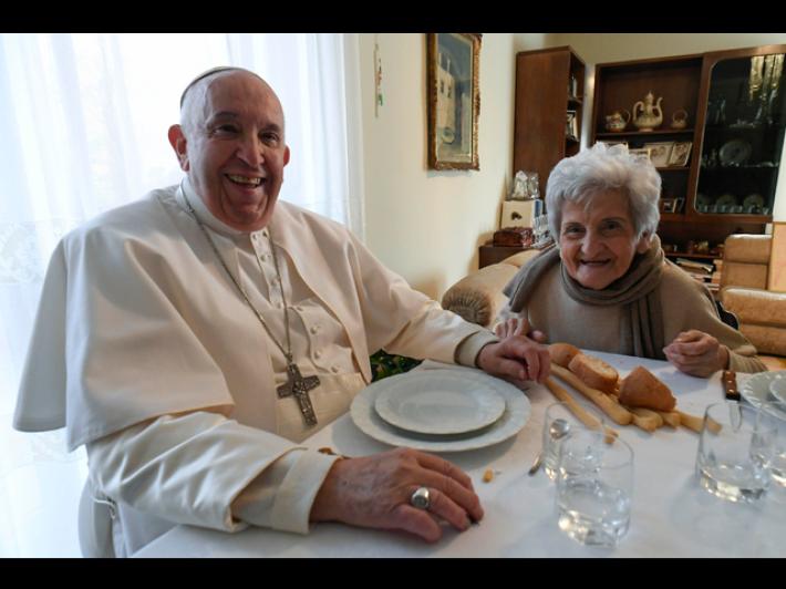 La cugina italiana del Papa, 'Sono molto agitata'