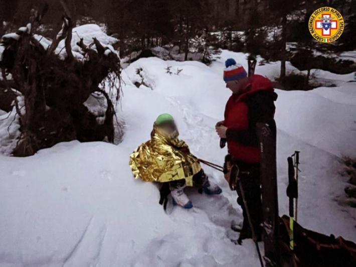 Bimbo 5 anni ritrovato su piste da sci, era a 3 km di distanza
