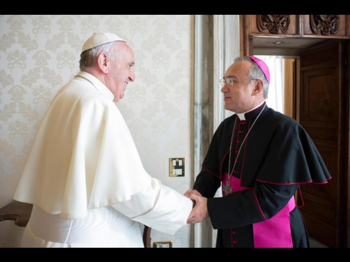 Mons. Pena Parra, il Papa &egrave; consolato dalle tante preghiere