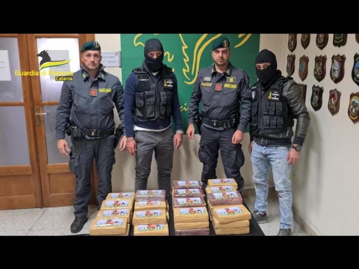 Narcotraffico di cocaina dal Sud America, 6 arresti a Catania