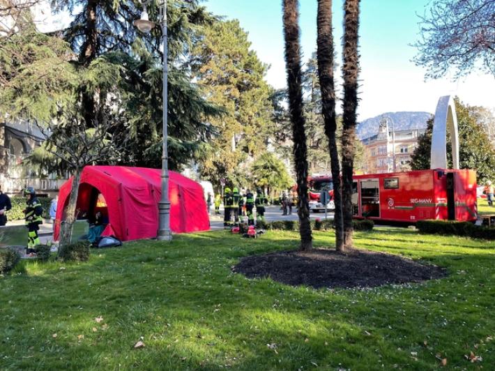 Maxi-intervento a Merano causato da deodorante difettoso