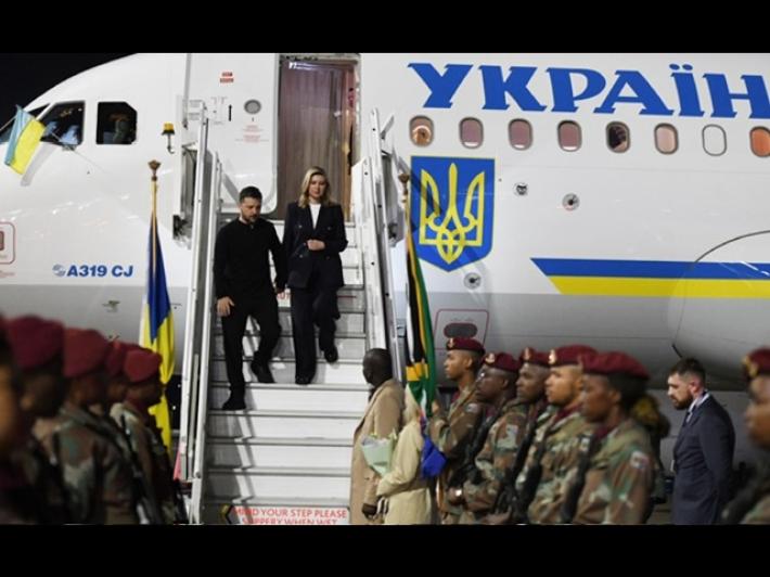 Il presidente ucraino Zelensky &egrave; in visita in Sudafrica