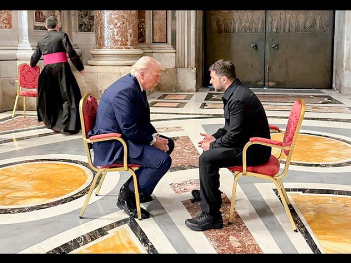 Zelensky, buon incontro con Trump, potrebbe essere storico