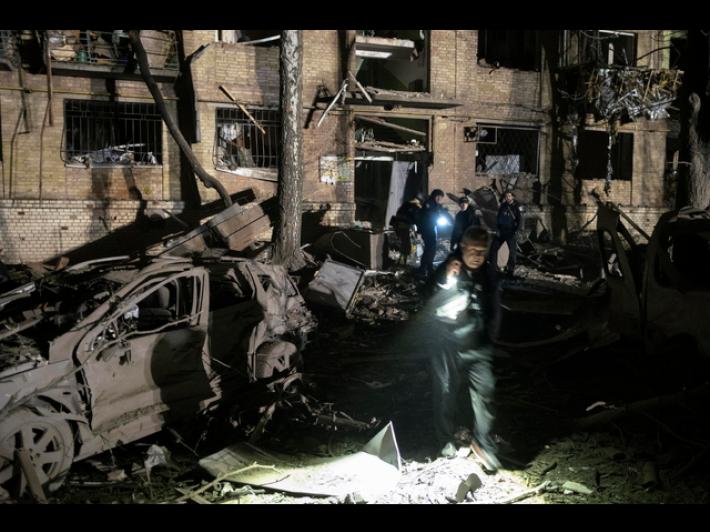 Attacco aereo russo su Kiev