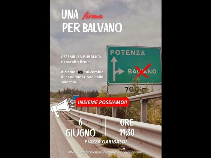 'Non cambiate nome a quello svincolo', un caso nel Potentino