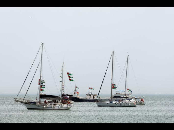 Flotilla: un'altra barca colpita in un sospetto raid con drone