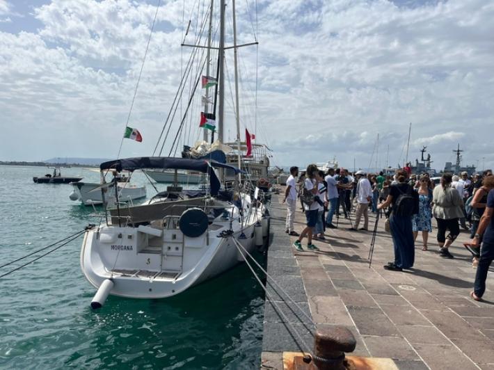 Barche Flotilla, partiremo nelle prossime ore da Siracusa