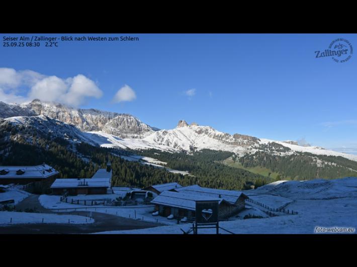 Con l'autunno arriva la prima neve in Alto Adige