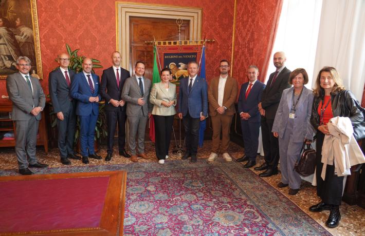 Comunicato Stampa: CRV - Presidente Consiglio Veneto, Ciambetti riceve delegazione della citt&agrave; di Norimberga