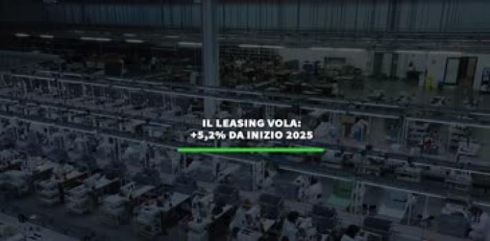 Il leasing vola: +5,2% da inizio 2025