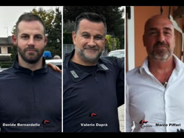 A Padova camera ardente e funerali dei 3 carabinieri uccisi