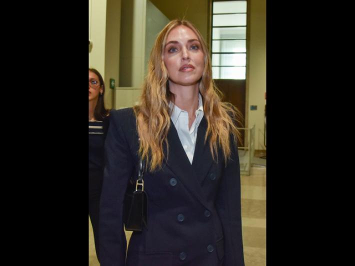 Ferragni in Tribunale a Milano per l'udienza per truffa