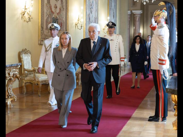Meloni a Mattarella, inopportune le parole di Garofani