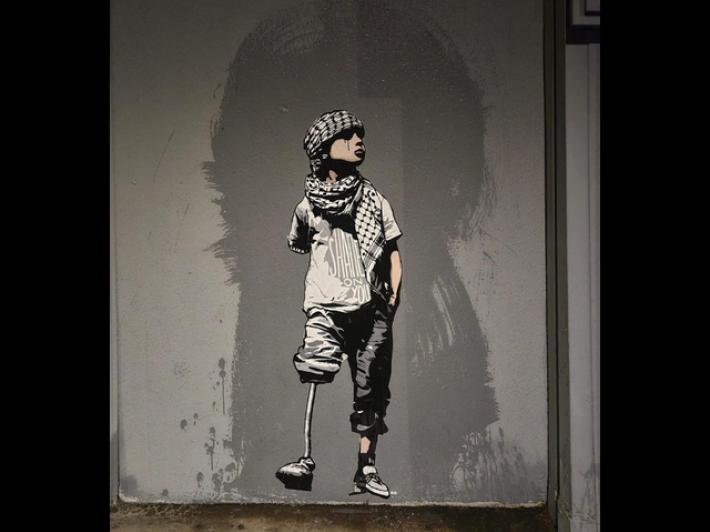 Nuova opera di Laika per il World children's day: 'Shame on you'