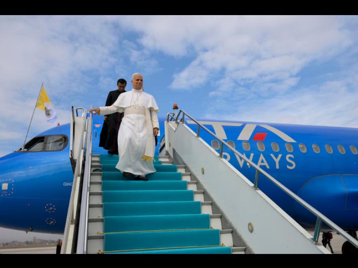 Anche l'aereo del Papa &egrave; un Airbus A320, in arrivo componente