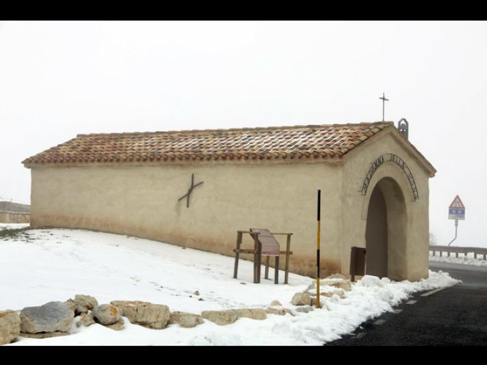 Il grande freddo sull'Umbria, a Castelluccio meno 13,6 gradi