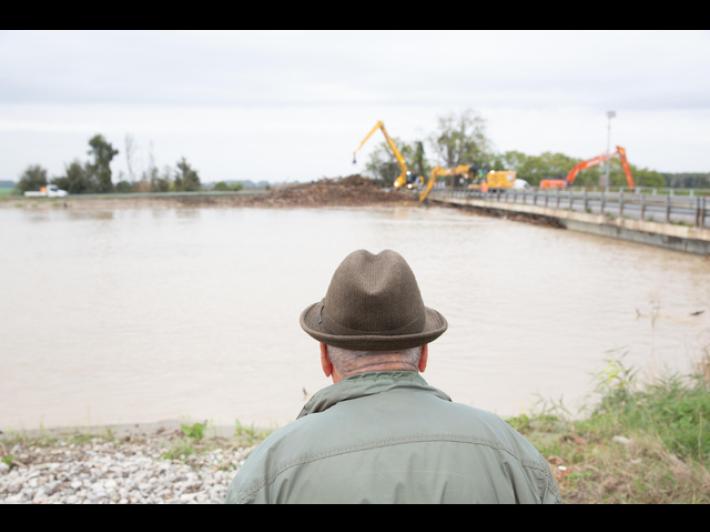 Natale da allerta rossa per i fiumi della pianura bolognese