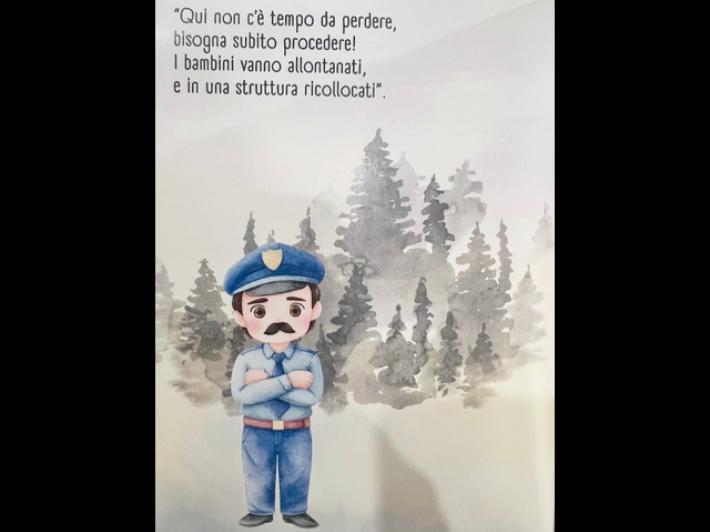 Famiglia nel bosco, in dono una favola in rima sulla loro vicenda