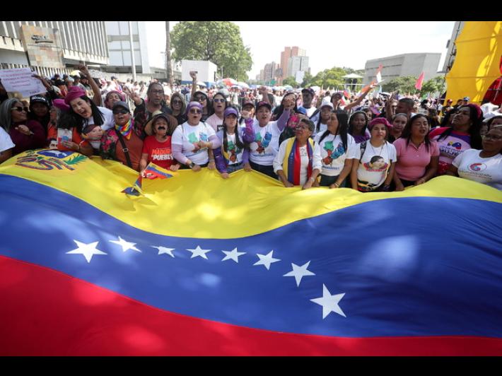 Delcy Rodriguez, 'In Venezuela c'&egrave; un governo, quello di Maduro'