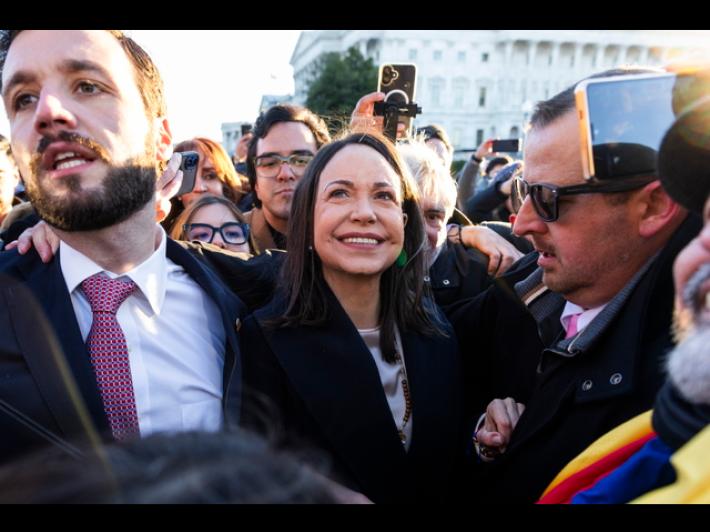 Machado, 'ho consegnato il mio premio Nobel a Trump'