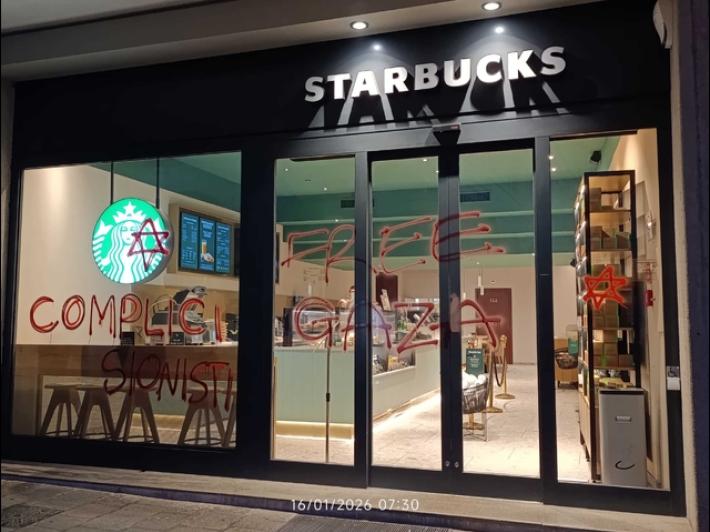 Scritte antisioniste e contro gli ebrei in varie vie di Padova