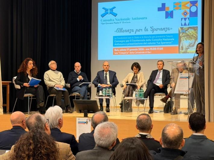 Consulta antiusura 'fenomeno molto diffuso, ma le denunce diminuiscono'