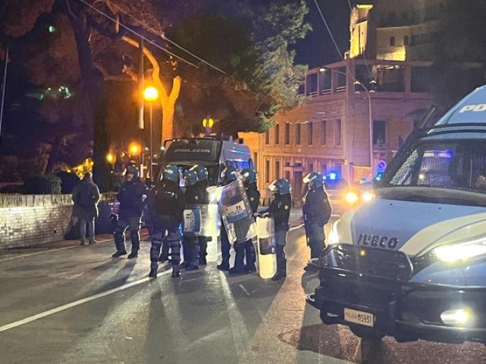 Corteo pro Pal non autorizzato in Giorno Memoria a Cagliari, identificati