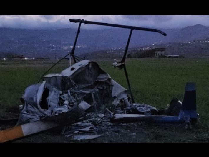 Precipita elicottero ultraleggero, un morto ed un ferito grave