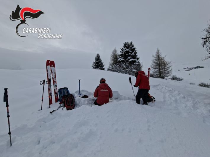 Valanga presso le piste a Piancavallo, nessuna persona coinvolta