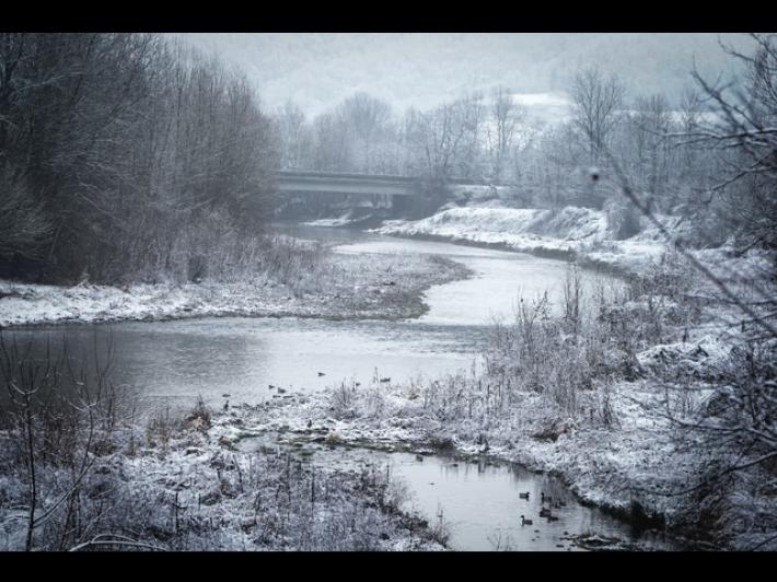 Torino si &egrave; svegliata con la neve, in tutto il Piemonte a bassa quota