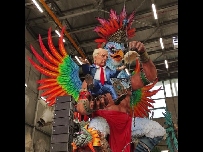 Carnevale Viareggio, carro con Trump citato anche in programma Usa