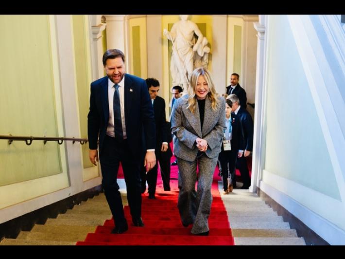 Meloni vede Vance, focus sugli sviluppi in Iran e Venezuela