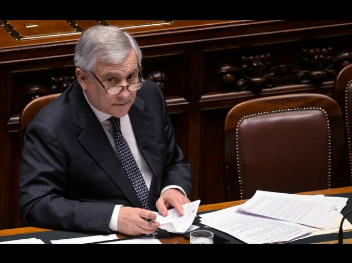 Tajani, andr&ograve; io a Washington per il Board of Peace