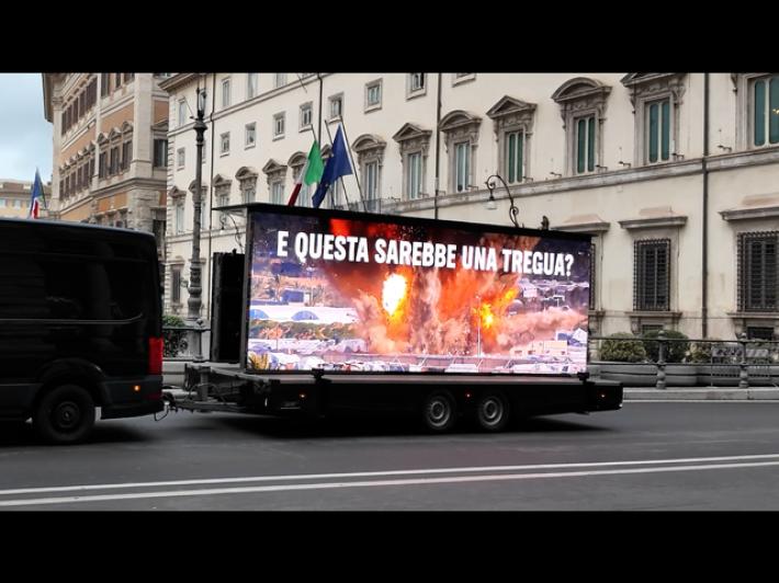 Amnesty-Greenpeace, 'a Gaza non c'&egrave; tregua, l'Italia fermi il genocidio'