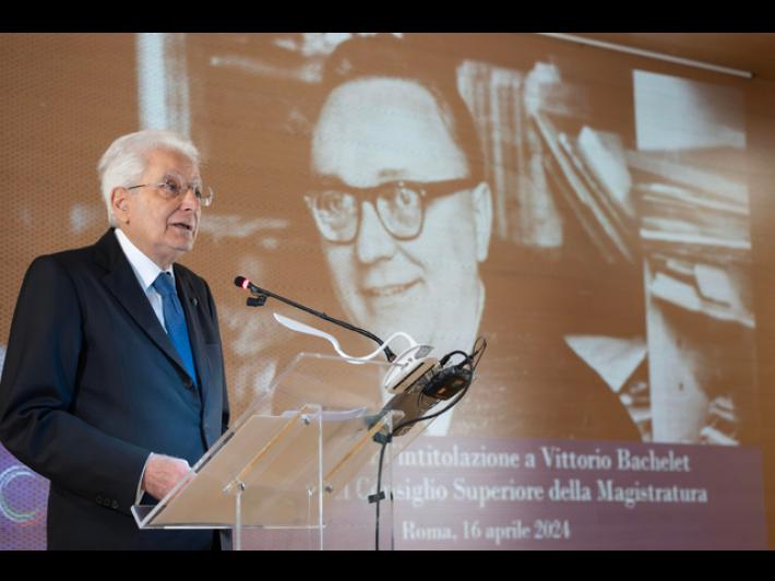 Mattarella, Bachelet fu contro terrorismo senza cedere a misure straordinarie