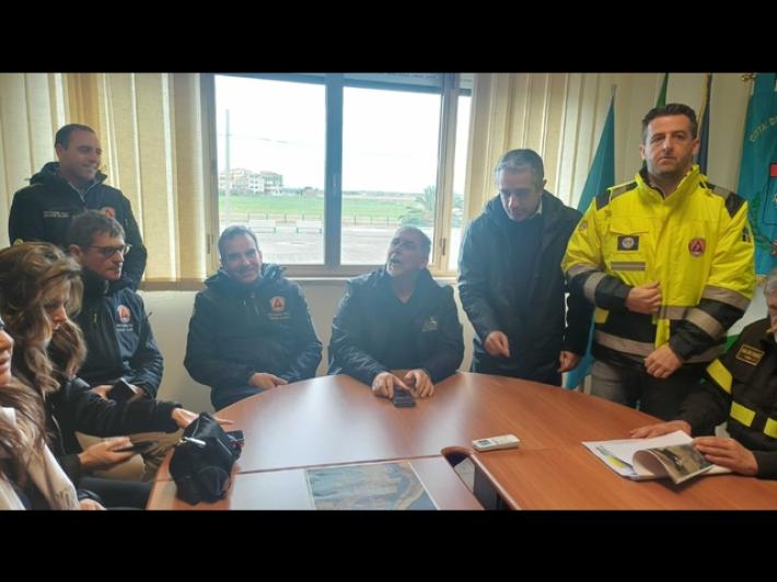 Sopralluogo Ciciliano sulla piana di Sibari colpita dal maltempo