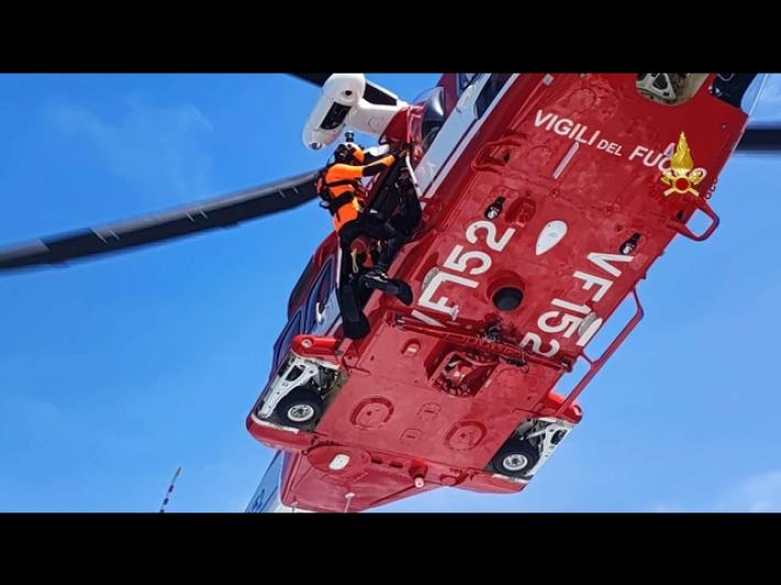 Cinque escursionisti scivolano in un pendio sull'Appennino bolognese. Uno &egrave; grave